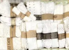 92 コットンフリルレース他色々