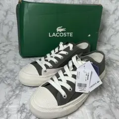 LACOSTE ✨ラコステ　スニーカー　カーキ 緑25.0cmのサムネイル