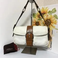 ☆美品☆COACH コーチ ソーホー ワンショルダーバッグオールレザー付属品あり