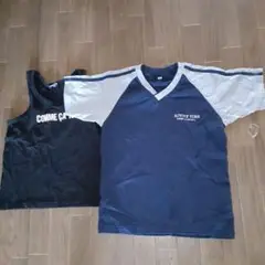 COMME CA ISM タンクトップ & ACTIVE TIME Tシャツ