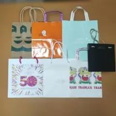 ショップ袋 まとめ売り 8枚セットのサムネイル