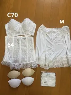 セモア ブライダルインナー　ブラジャーC65 ウエストニッパー64 ペチコートM 2025年最新】セモア ウエストニッパーの人気アイテム - メルカリ