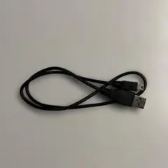 USBケーブル 黒 USB-A to Micro-B 1m