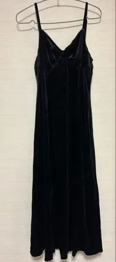 ベルベット ロングワンピース