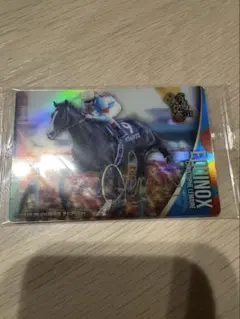 最新弾 サラブレッドホース ツインウエハース 第3R イクイノックス サイン