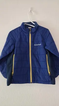 mont-bell キッズ 中綿ジャケット ブルー 1101603