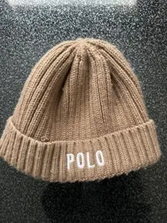 POLO ニット帽 58cm アクリル100%