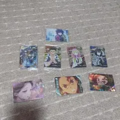 鬼滅の刃 キャラクターカード 　炭治郎　しのぶ　甘露寺　義勇　伊黒