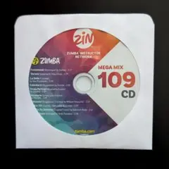 ★ 最新　ZUMBA　MEGAMIX109　CD 新品　即発送