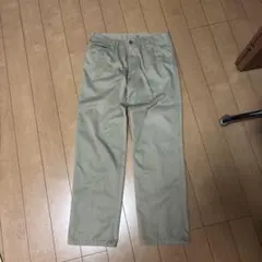 ベージュ チノパン 後ろポケット付き　 　ベンデイビス