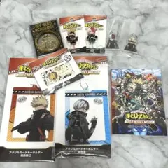 ヒロアカ 爆豪 轟 映画 キーホルダー キューピー シール ポストカード メダル