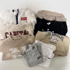 まとめ売り　セット売り　カバーオール　トレーナー　スウェット　パーカー 長袖