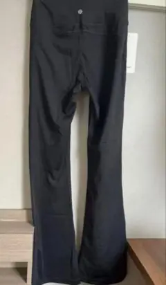 ルルレモンlululemon ブラック フレア ヨガパンツ ハイウエスト 4