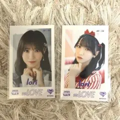 ＝LOVE 野口衣織 ミニフォトカード(バラ売り可)