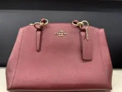 コーチ COACH 2wayハンドバッグショルダーバッグ ピンク57265 - メルカリ