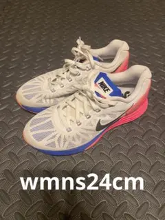 中古美品 Nike ルナグライド6 ランニング シューズ wmns 24