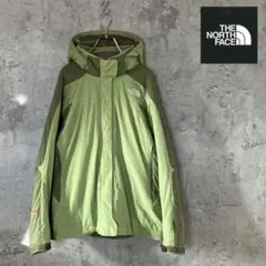ザノースフェイス　マウンテンパーカー　ハイベントアルファ　緑　レディースL