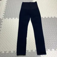 ユニクロ ウルトラストレッチ マタニティレギンスデニムパンツ S ネイビー