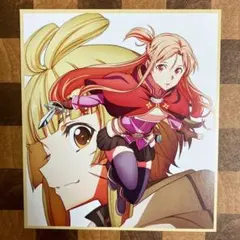 【ソードアート・オンライン】 映画 特典 色紙