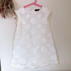 mezzo piano chuchu 新品花柄ノースリーブワンピース 130