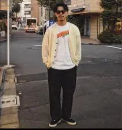 Silk tuck easy trousers echeveria