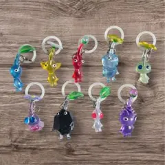 ピクミン　ガチャガチャ　めじるしアクセサリー2 全9種　コンプリート