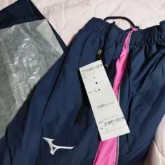 タイムセールMizuno 陸上用パンツ L ネイビー/ピンク 　未使用品