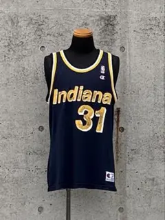 Champion USA製 NBA #31 ユニフォームレジーミラー ペイサーズ - メルカリ