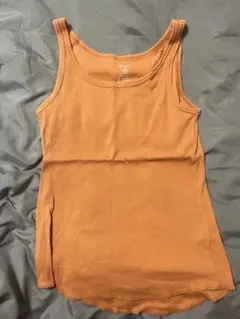 ニコアンド　タンクトップ　オレンジ