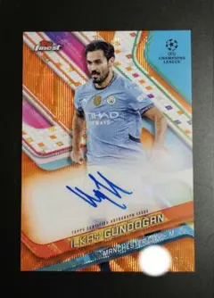 【世界25枚限定】topps ギュンドアン 直筆サイン auto リフラクター