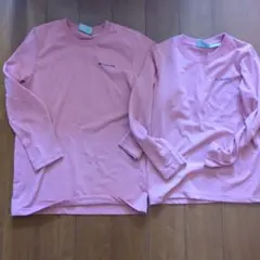 とってもジャンク　コロンビア　ロンＴ　２枚まとめて　Ｓ、М　オムニウィック