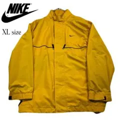 90s NIKE イエローナイロンジャケット XL vintage
