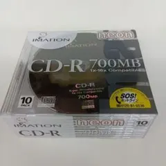 IMATION CD-R 700MB 10枚パック ブラック