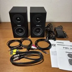 Fostex PM0.4n（ペア）2個セット ボリュームコントローラー付き - メルカリ