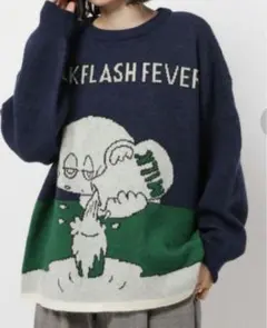 ニコアンド　マコロドリゲス　コラボ　ニット