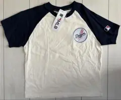 新品　130cm MLB ドジャース　半袖Tシャツ　ラグラン