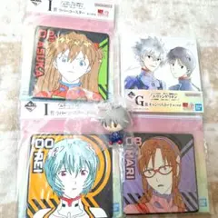 【新品未開封】一番くじ　エヴァンゲリオン　渚カヲル　シンジ　レイ　アスカ　マリ