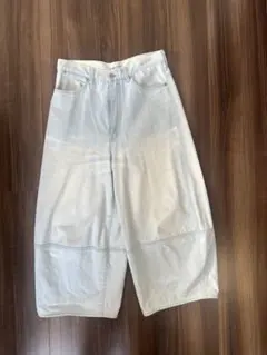LAD MUSICIAN DENIM WIDE CROPPED PANTSのサムネイル