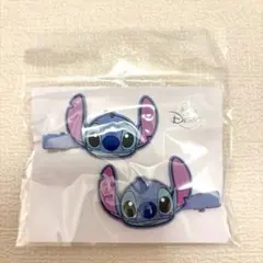 ディズニー　スティッチ　ヘアクリップセット