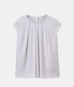 美品 現行品 PLST プラステ シアーコンビプルオーバー グレー Mのサムネイル