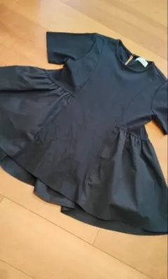OPAQUE.CLIP 異素材切り替えペプラムトップスのサムネイル