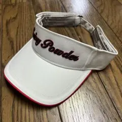 ⭐︎新品未使用⭐︎ Fairy Powder 刺繍ロゴバイザー Freeサイズ