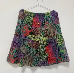 希少 marimekkoマリメッコ クッカメリ花の海 スカート花柄 北欧のサムネイル