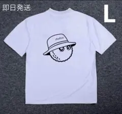 白　L 新品　マルボンゴルフ MALBON GOLF 　半袖　モックネックのサムネイル