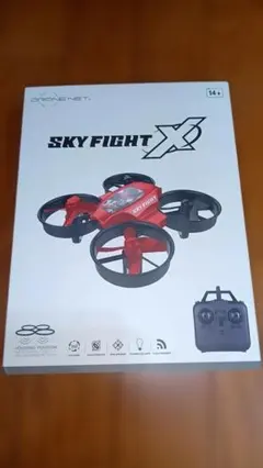 ドローン DRONE X3 レッド - メルカリ