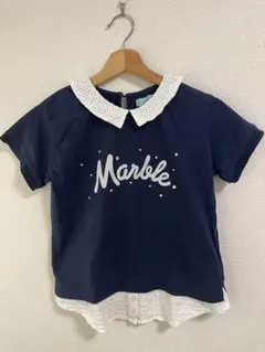 Lindsayネイビー Tシャツ Lサイズ