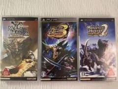 モンスターハンターポータブル　＆　2nd  ＆　3nd