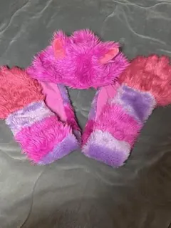 ディズニー チェシャ猫マフラーキャップ