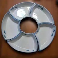 有田焼　オードブル皿　和皿　昭和レトロ