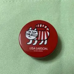 LISA LARSON 猫デザイン 丸型缶
